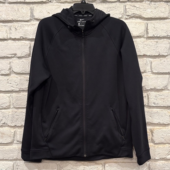 Nike Other - Nike Men's Black Full zip , Dri-Fit Performance Hoodie, Size Large